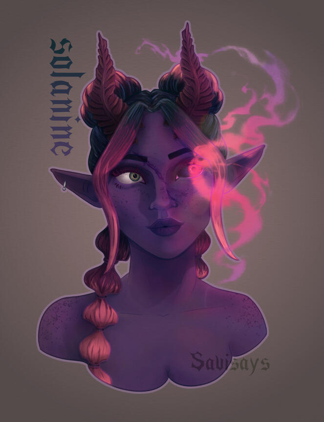 OC - Solanine Portrait